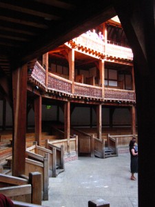 groundling area at the london globe theatre