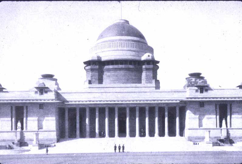 front entrance viceroy house new delhi